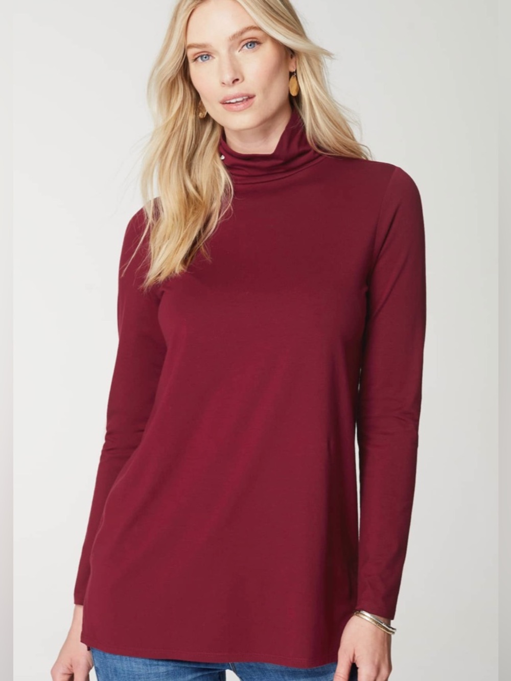 J. Jill Luxe Supima Turtleneck Tunic
